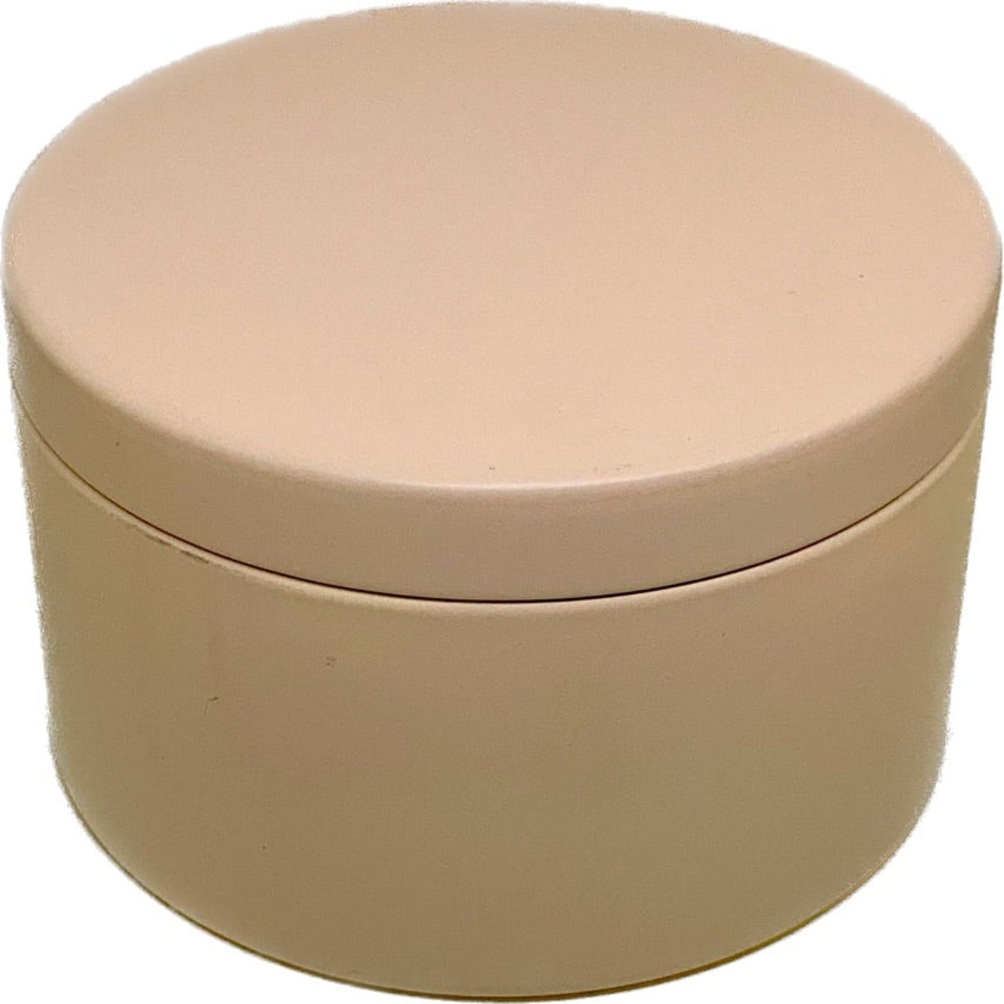 soft pink candle tin