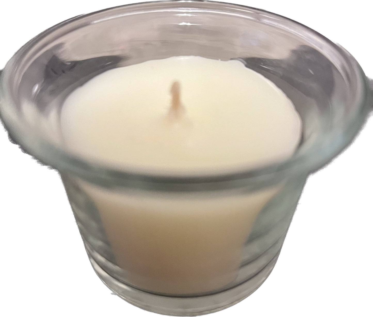 votive candle in glass votive holder